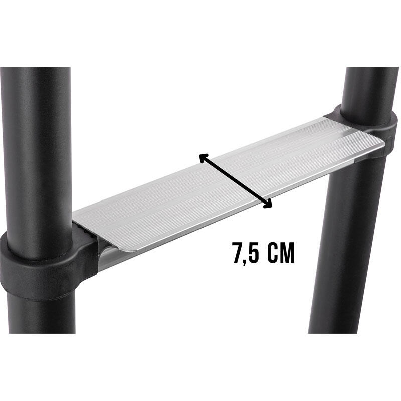Brunner Laddy Alcove Air - telescoopladder Black 5/7