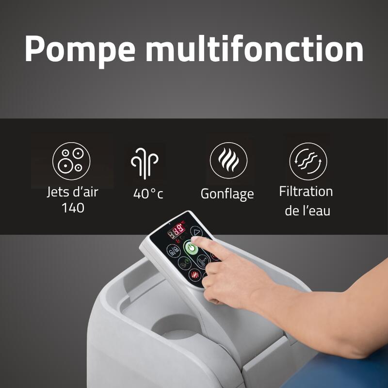 Spa gonflable Bestway Lay-Z Spa MILAN AirJet Plus 6 places 7/7