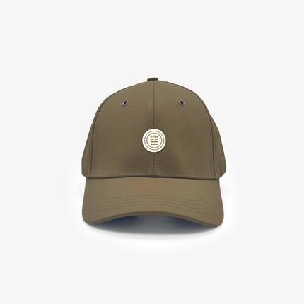 Beige katoenen baseballpet