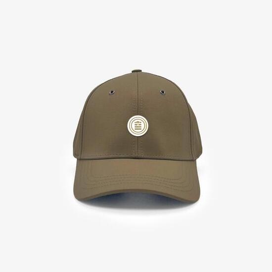 Beige katoenen baseballpet