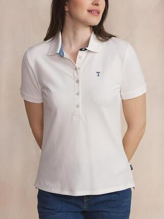 Polo manches courtes Femme LEYLAPOL Arctique