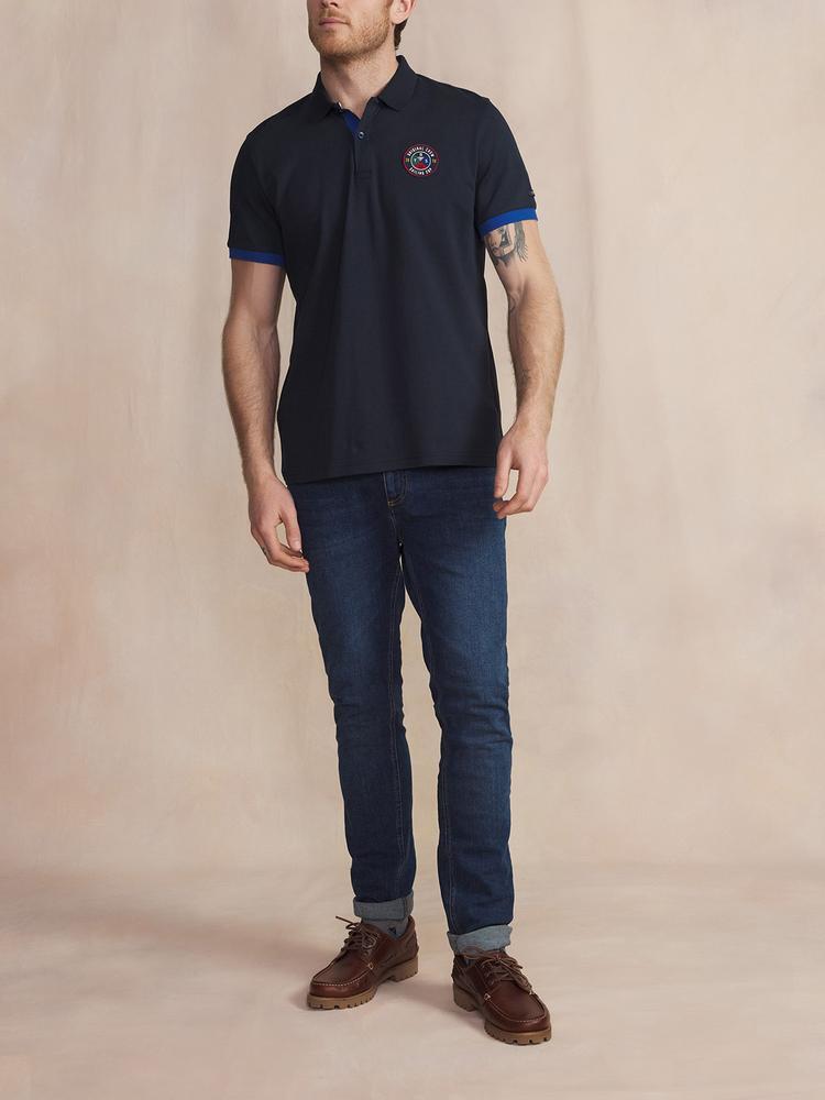 Polo manches courtes Homme VALDEPOL - Marine 3/5