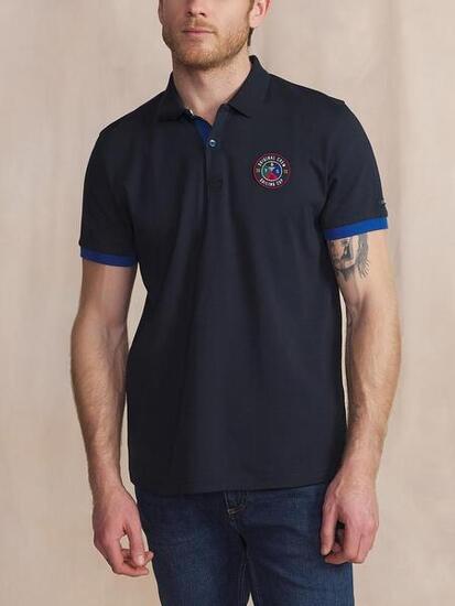 Polo manches courtes homme VALDEPOL - marine