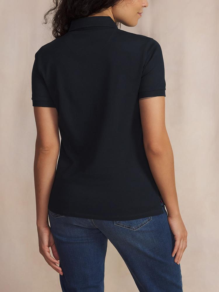 Polo manches courtes femme LEYLAPOL - Marine 2/5