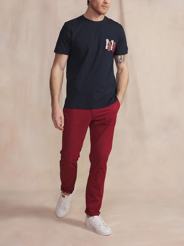 T-shirt manches courtes homme HADISTEE - marine 3/5