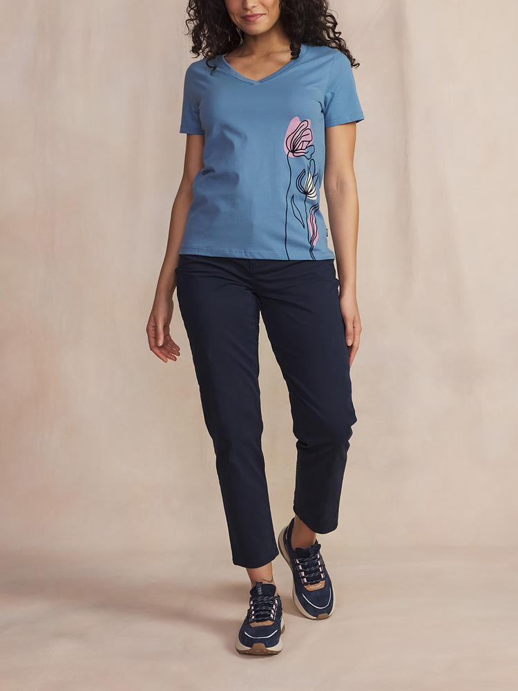 T-shirt manches courtes femme MELBATEE Celeste 3/5