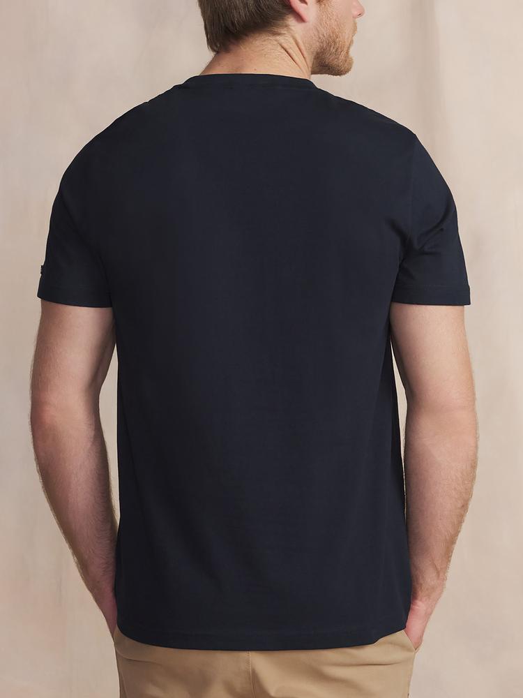 Camiseta de hombre TBS IZZARTEE azul marino 2/5