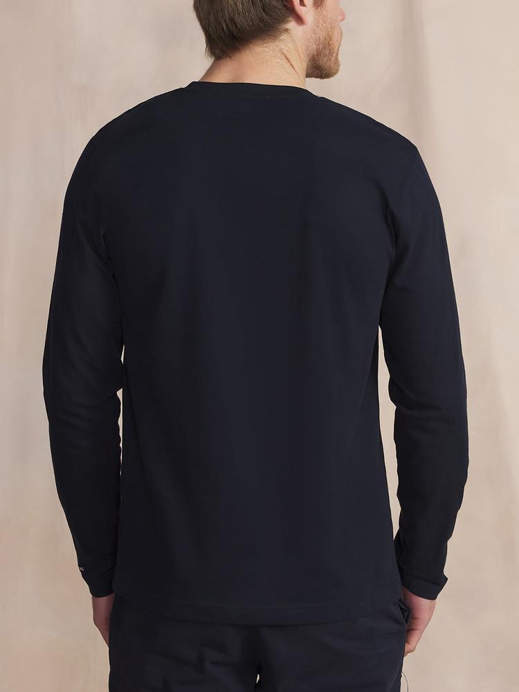 T-shirt manches longues homme JONSITEE - Marine 2/5