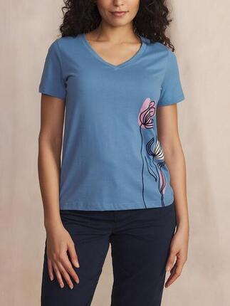 T-shirt manches courtes femme MELBATEE Celeste