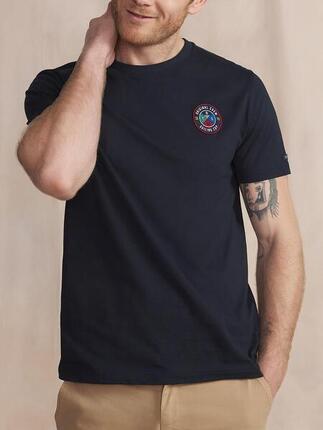 T-shirt manches courtes homme IZZARTEE - Marine