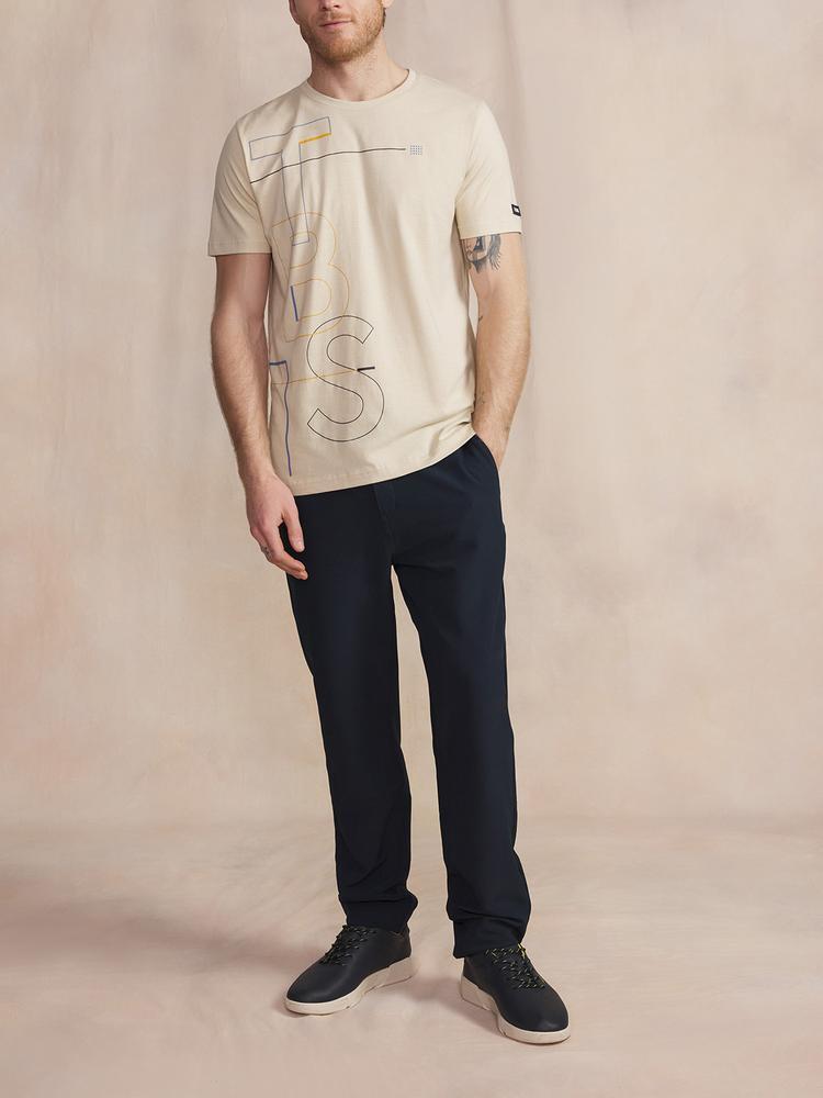T-shirt manches courtes homme JAMAITEE - Chaux 3/5