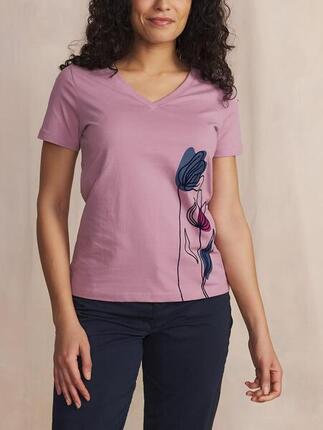 T-shirt manches courtes femme MELBATEE Celeste