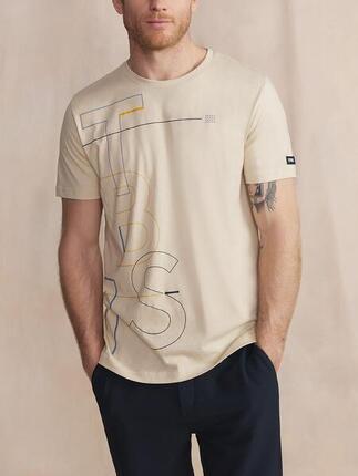 T-shirt manches courtes homme JAMAITEE - Chaux
