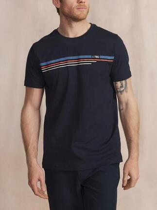 T-shirt homme manches courtes NINIOTEE - Marine