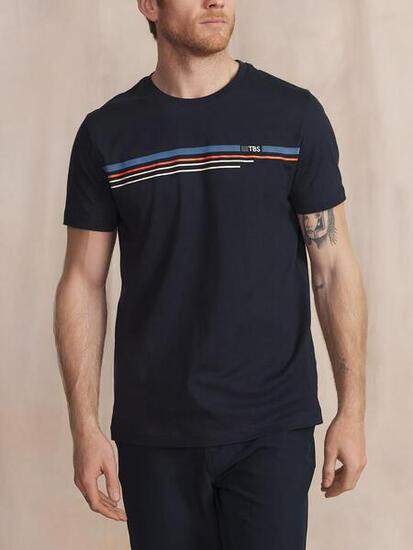 T-shirt homme manches courtes NINIOTEE - Marine