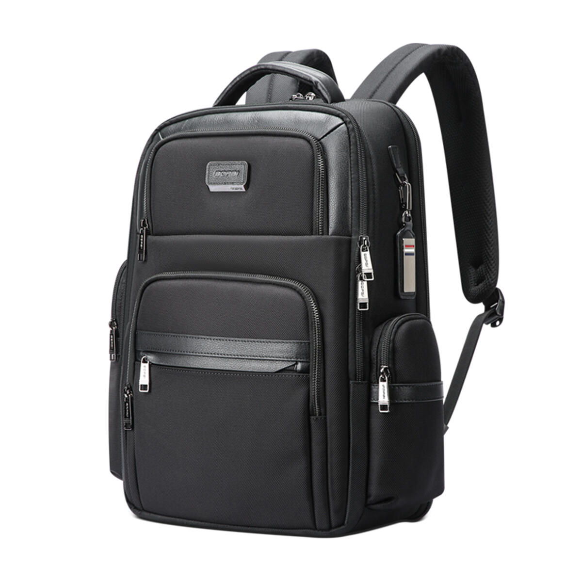 Bopai Anti-Theft Waterproof 15.6" Laptop Backpack Travel Business Work Bag Black