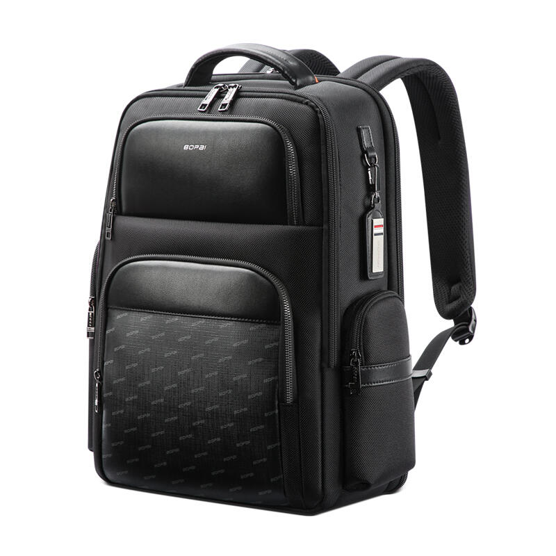 Bopai Anti-Theft Waterproof Laptop Backpack Travel Business Work Bag Black