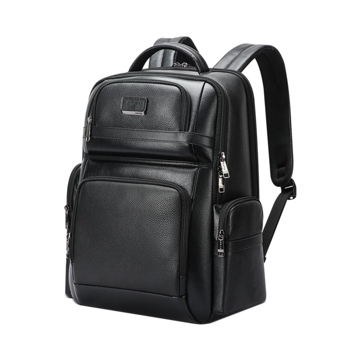 Bopai Anti-Theft Waterproof Laptop Backpack Travel Business Work Bag Black