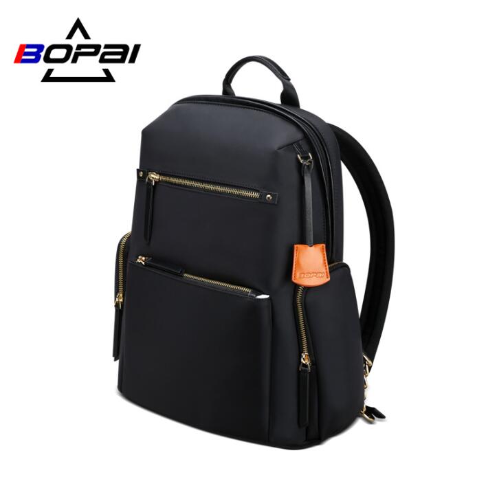Bopai Waterproof 14" Laptop Backpack Travel Business Work Bag Black
