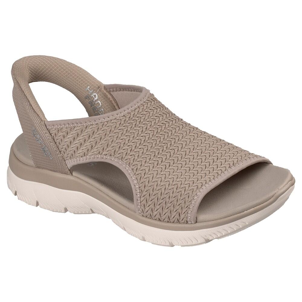 Sandalia Mujer Skechers Slip-ins Summits Sandal Sweetly Taupe 2/7