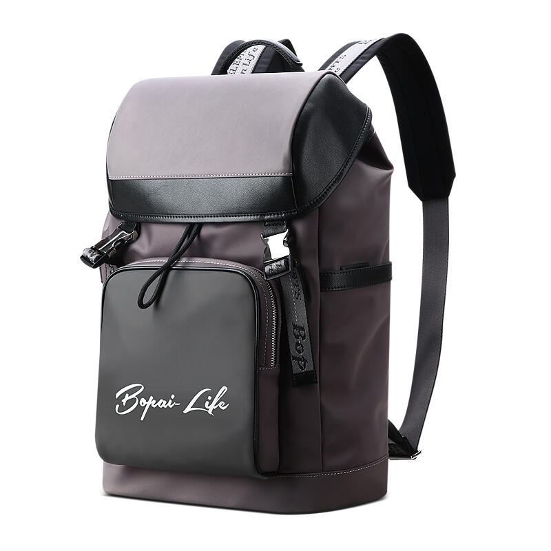 Bopai Waterproof 15.6" Laptop Backpack Travel Business Work Bag Grey