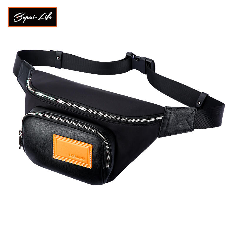 Bopai Shoulder Crossbody Travel Daily Bag Black