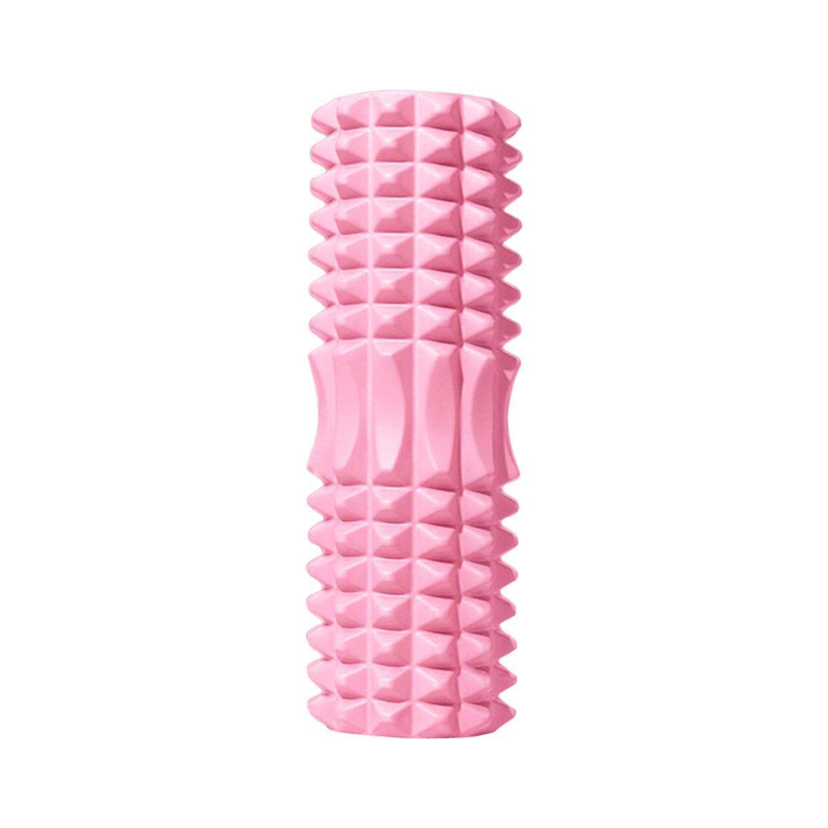 Foam Roller Yoga Massage Stick for Fitness - Pink-33cm