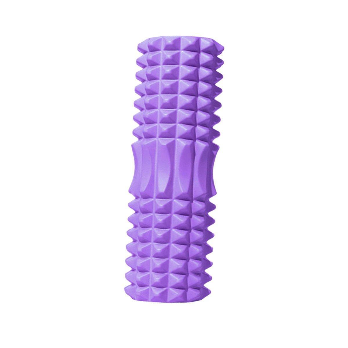 Foam Roller Yoga Massage Stick for Fitness - Purple-45cm