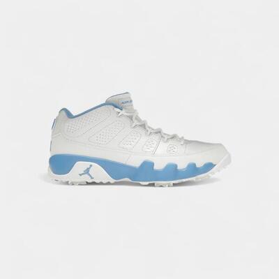 Jordan 9 Retro Low Golf White University Blue
