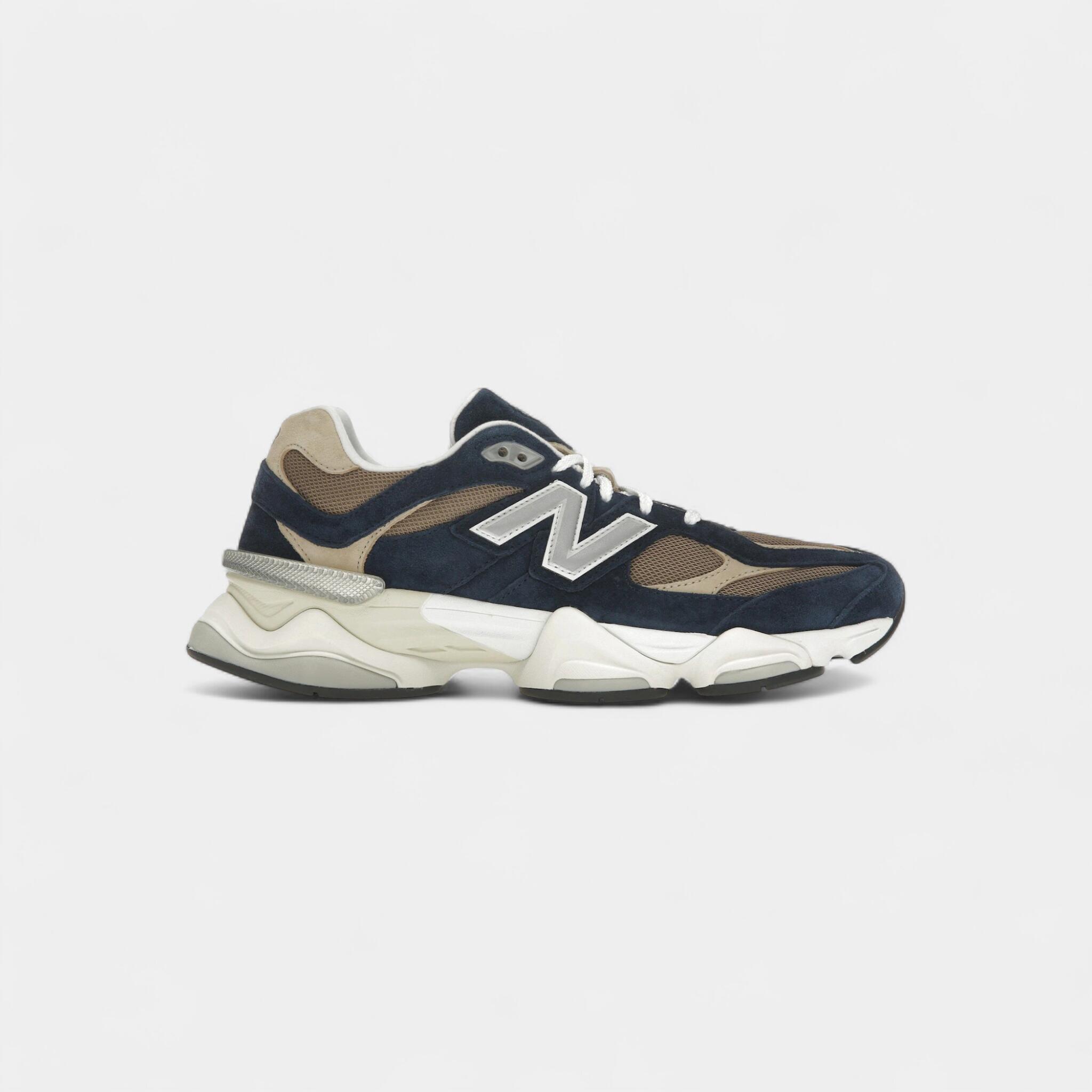 New Balance 9060 Navy Mushroom 1/3