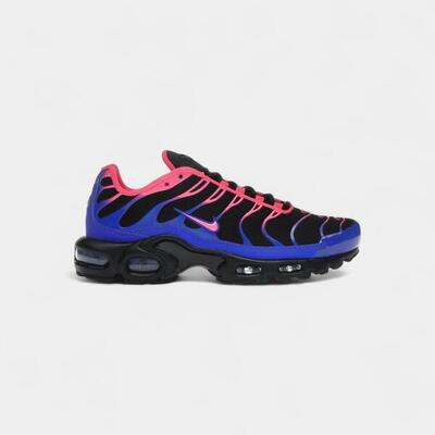 Nike air max plus black racer blue hyper pink (women's)