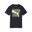Tricou alergare copii mânecă scurtă Graphic Cat, alb PUMA