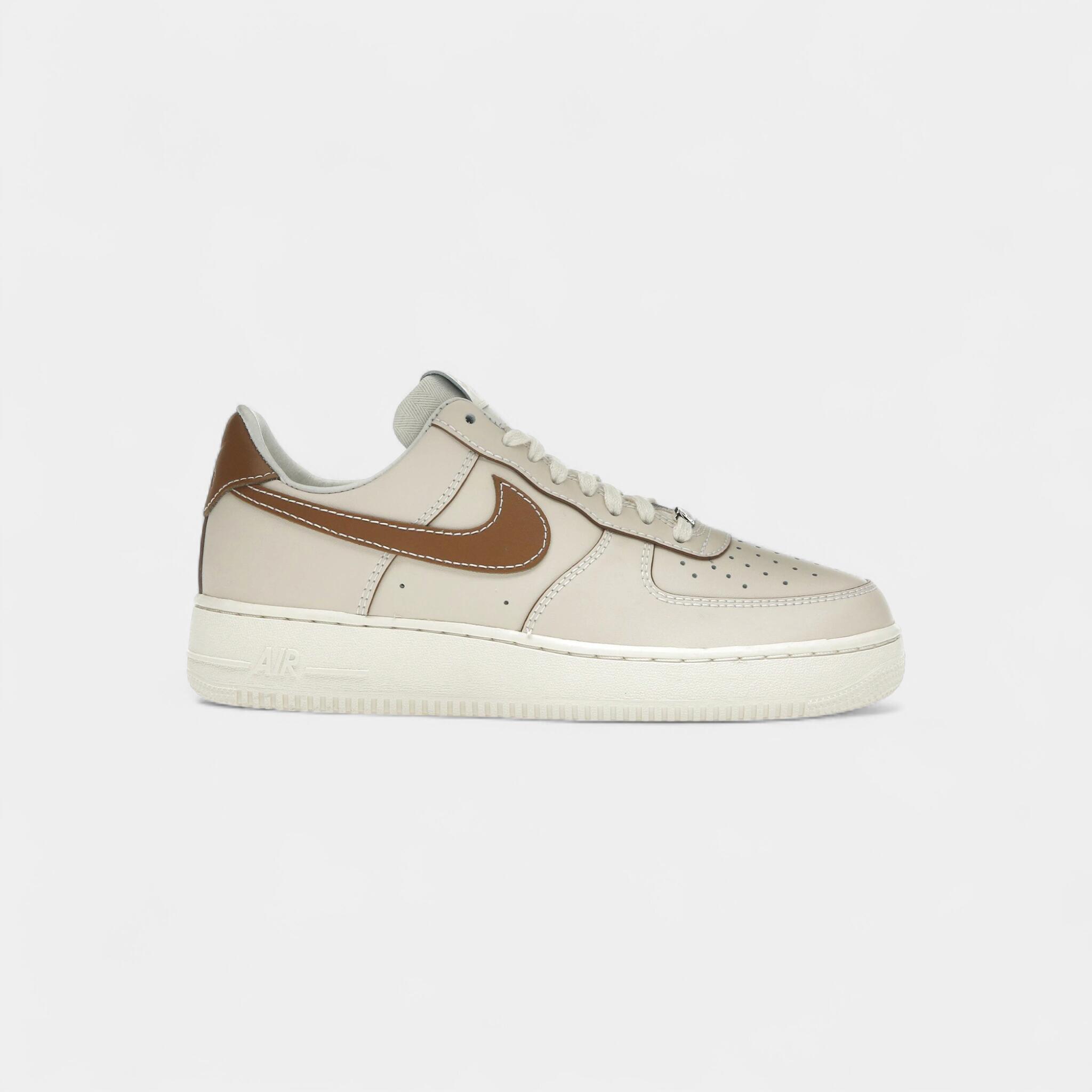 Nike Air Force 1 '07 Pearl White Pale Ivory Sail Light British Tan 1/3