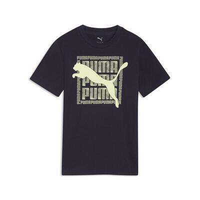 T-shirt met cat-afbeelding voor jongeren puma
