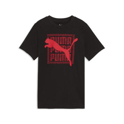 T-shirt met cat-afbeelding voor jongeren puma