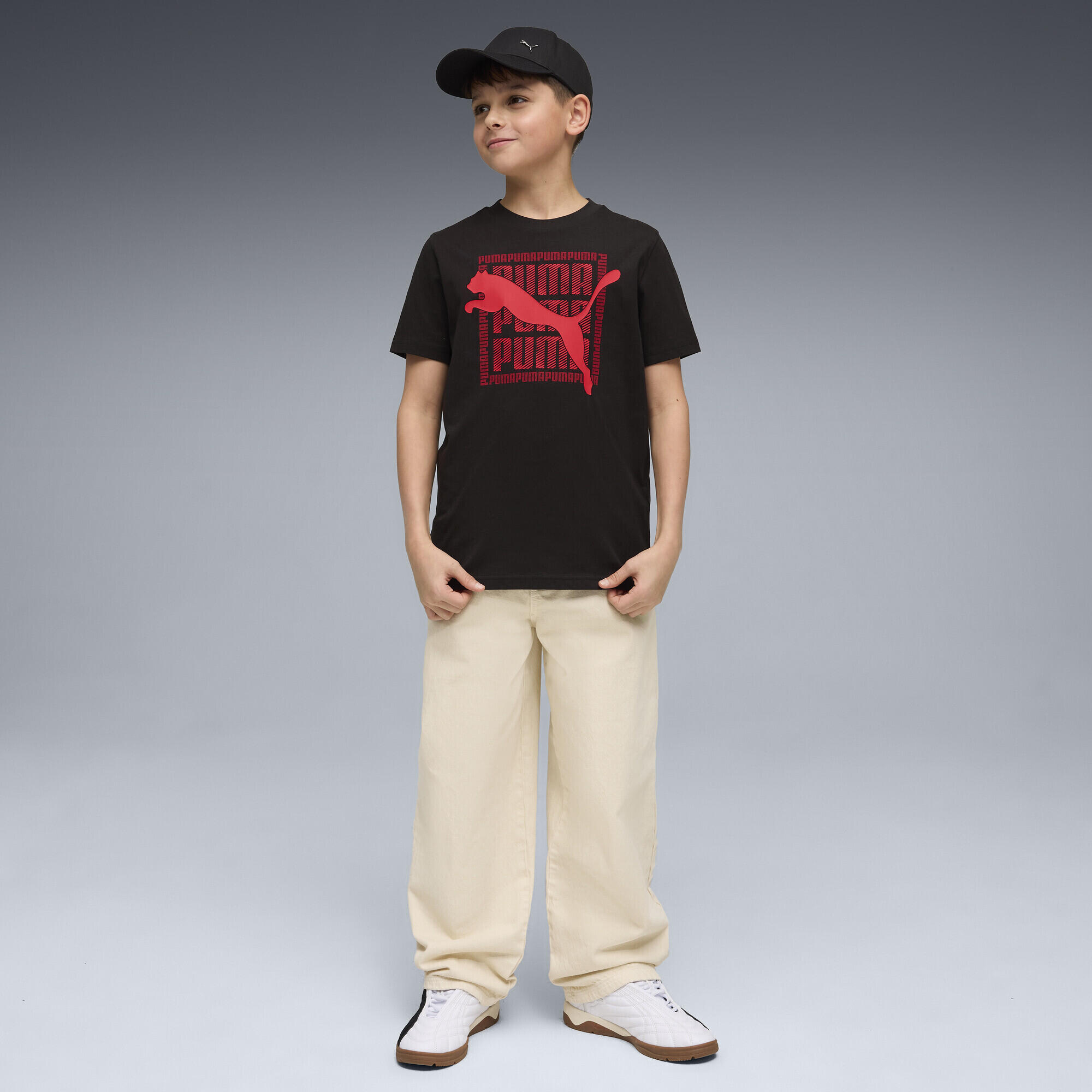 T-shirt con grafica Cat per ragazzi PUMA 4/5
