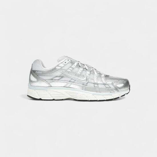Nike P-6000 White Blue Tint Sail Metallic Silver (Women's)