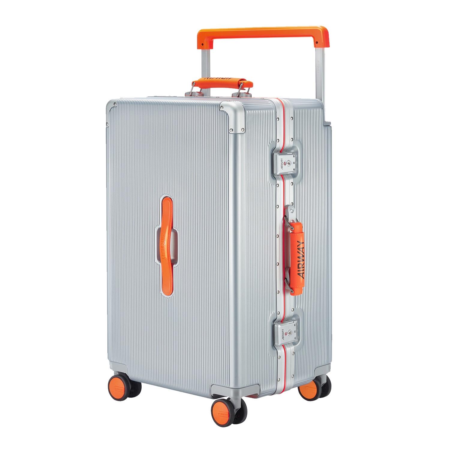 AIRWAY Expedition Pro- Aluminium Frame Suitcase Large Check-In Luggage 26 Inch