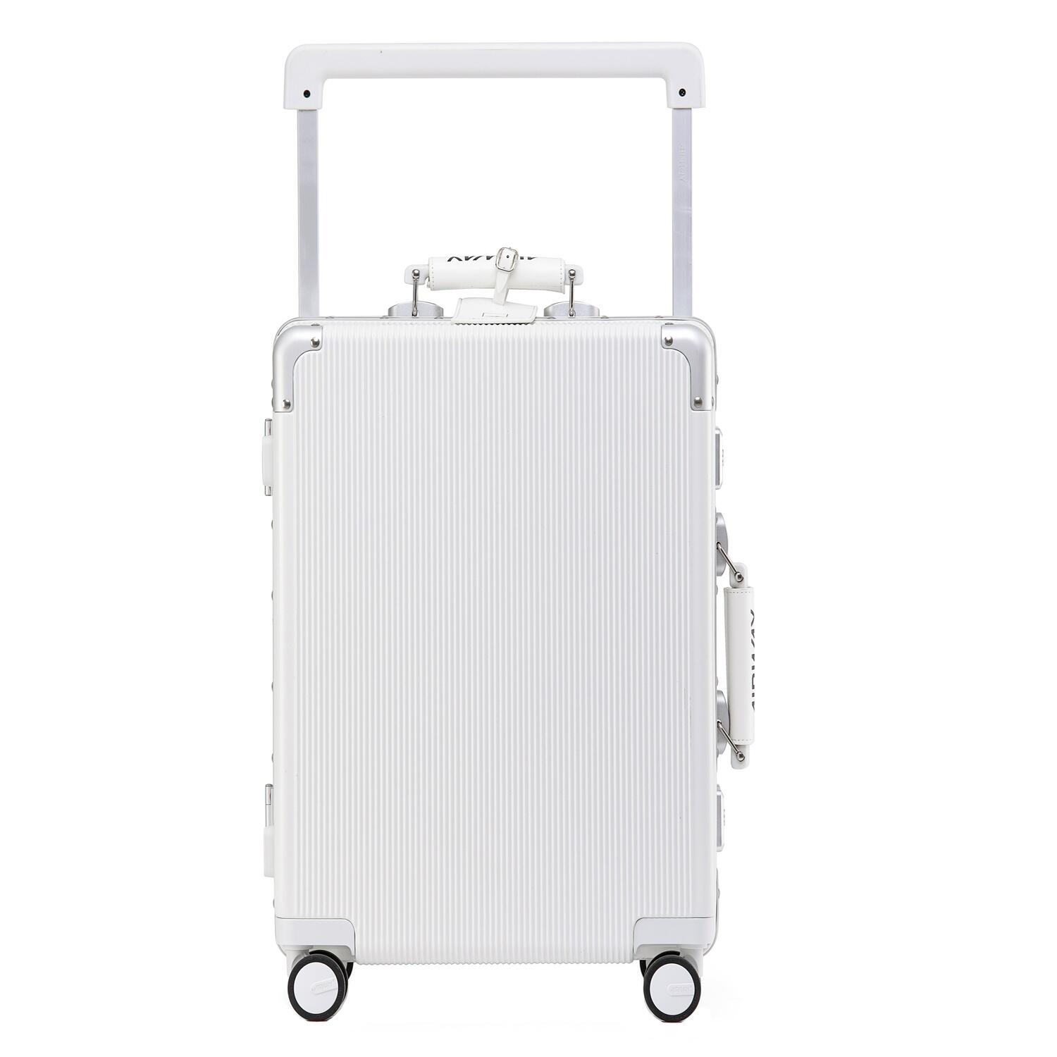 AIRWAY Titan Plus- Aluminium Frame Suitcase Medium Check-In Luggage 24 Inch