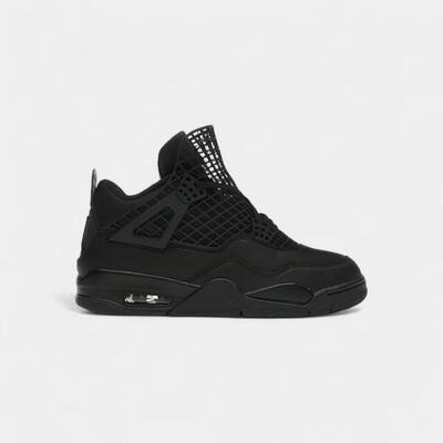 Jordan 4 Retro Net Black (Women's)