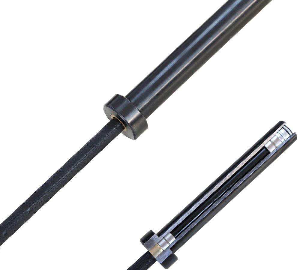 Morgan 15Kg Ladies Black Harden Chrome Olympic Barbell