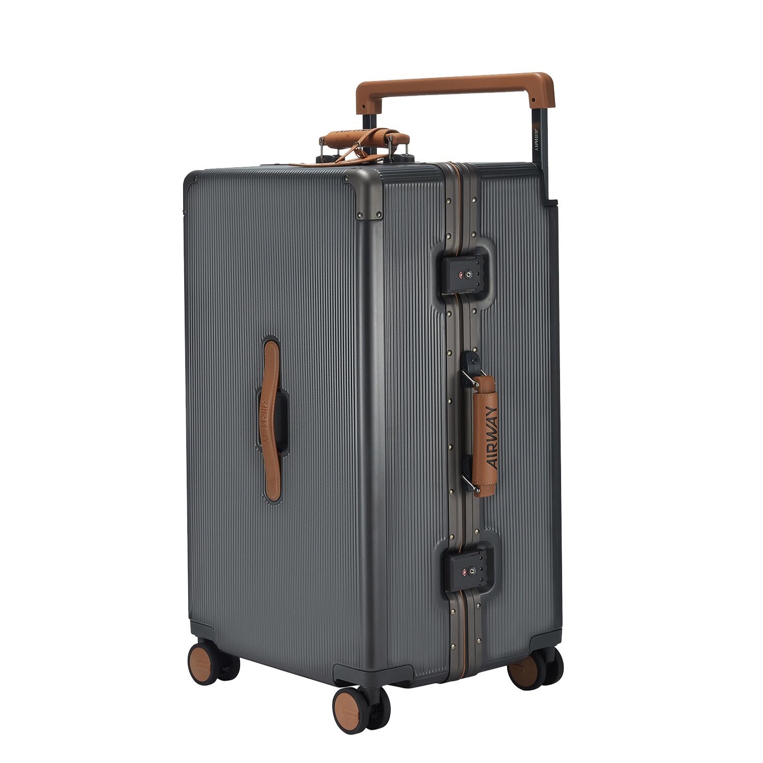 AIRWAY Expedition Pro- Aluminium Frame Suitcase Large Check-In Luggage 26 Inch
