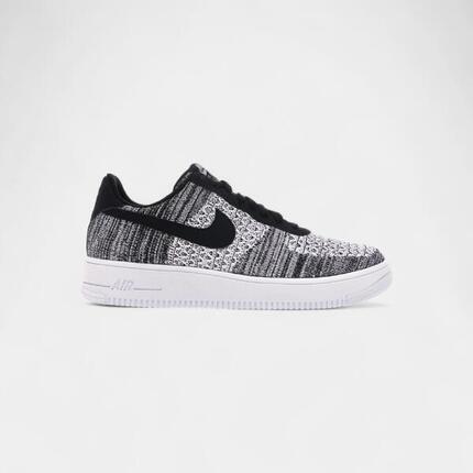 Nike Air Force 1 Flyknit 2 Black Pure Platinum