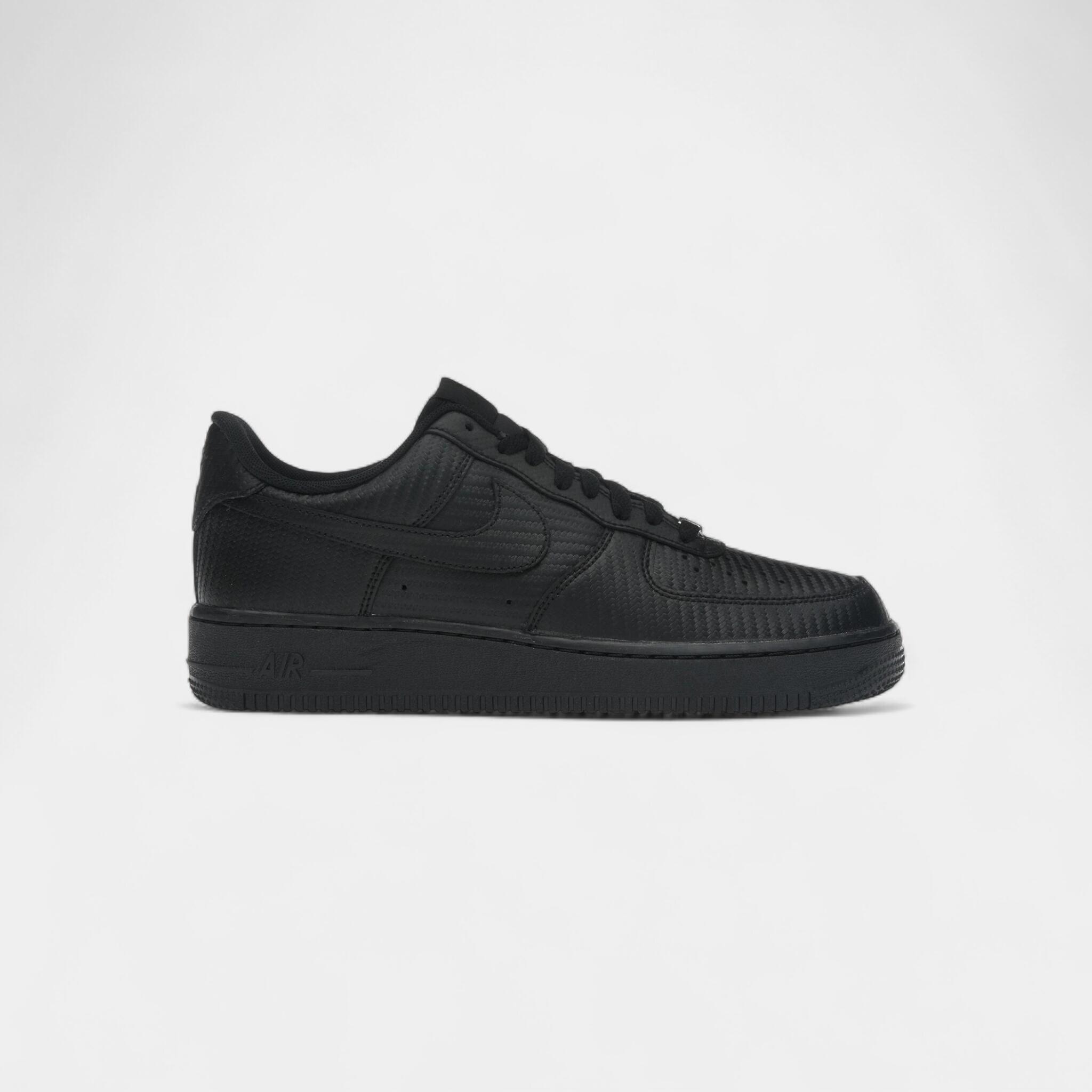 Nike Air Force 1 Low Black Carbon Fiber 1/2