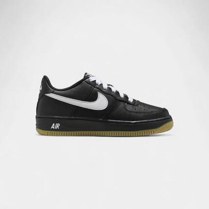 Nike Air Force 1 Low LV8 Black Gum Light Brown White (GS)