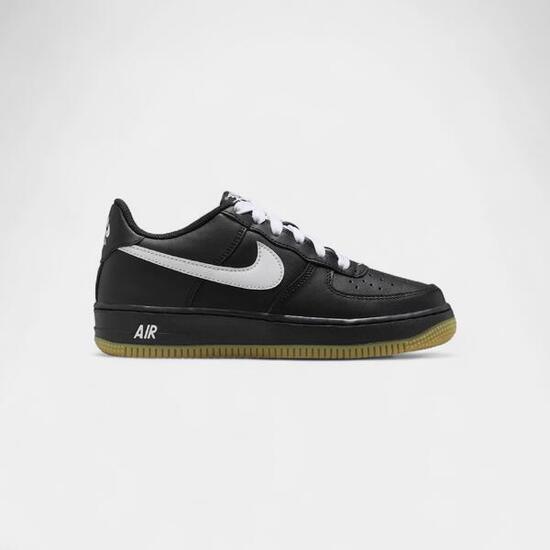 Nike Air Force 1 Low LV8 Black Gum Light Brown White (GS)