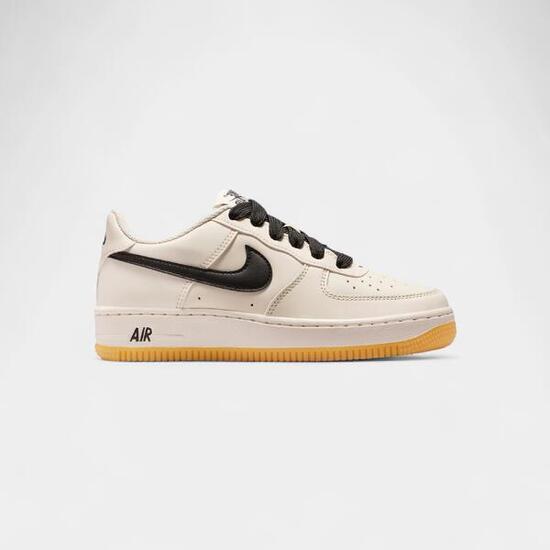 Nike Air Force 1 Low LV8 Soft Pearl Gum Black (GS)