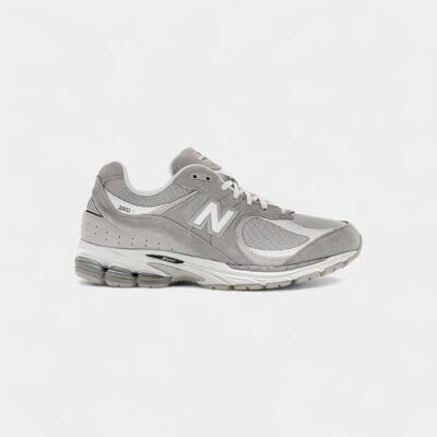 New balance 2002r rain cloud grey matter white green