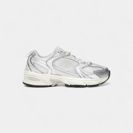 New Balance 530 Silver Metallic Linen