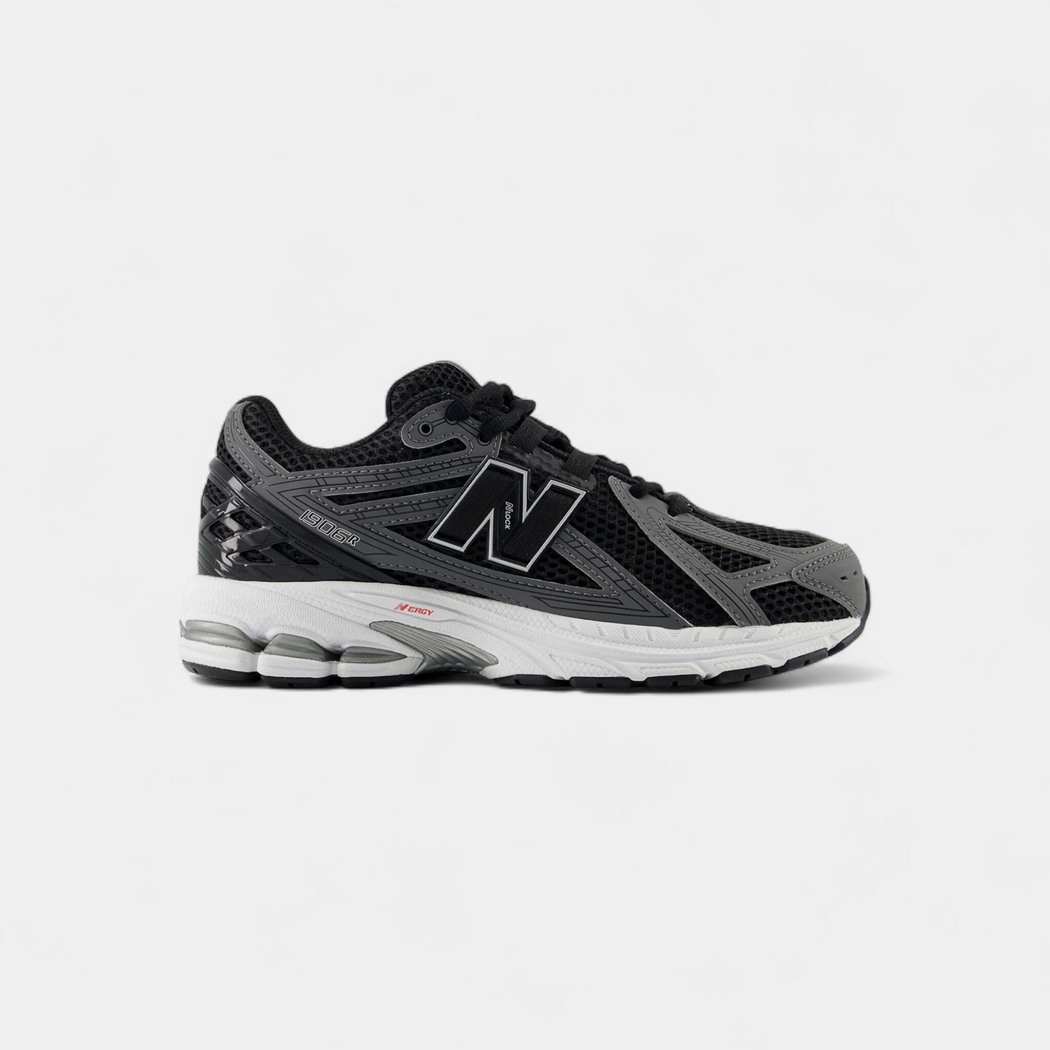 New Balance 1906R Black Team Red Castlerock (GS) 1/1